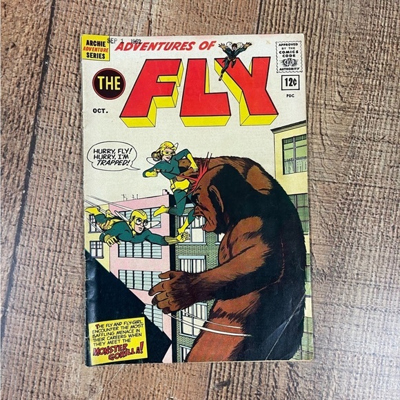 Adventures of the Fly # 22 ( Archie Comics Group, 1962 ) 60's - Picture 1 of 6